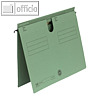 H?ngehefter Sorte 81, DIN A4, ?berstehender Reiterfalz, Karton, gr?n, 50 St.