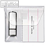 Veloflex USB Stick-Hüllen, zum Einkleben, PP, transparent, 5 Stück, 2256 010