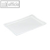 Auflagedeckel f?r Eurobox, 60 x 40 cm, transparent, 3 St?ck, 604000-000