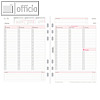 Jahres-Set mit Wochenplan vertikal, DIN A5, 1 Woche/2 Seiten, Timing 1, 50294