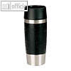 Emsa Isolierbecher Travel Mug Schwarz schwarz