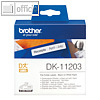 Brother Ordnerregister-Etiketten - 17 x 87 mm, wei?, 300St., DK11203