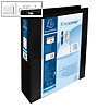 Pr?sentationsringbuch KreaCover - A4+, 4-Ringe ? 60 mm, schwarz, 51845NE