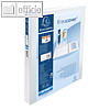 Exacompta Pr?sentationsringbuch KreaCover - A4+, 2-Ringe ? 25 mm, wei?, 51826E