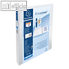 Exacompta Pr?sentationsringbuch KreaCover - A4+, 4-Ringe ? 15 mm, wei?, 51840E