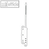 Heftstreifen universal aus PP, max. 100 Blatt, 30 x 108 mm, wei?, 100 St?ck
