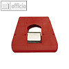 Laurel Briefklemmer SIGNAL 3, 90 x 70 mm, 23 mm Klemmweite, rot, 5 Stück,1136-20