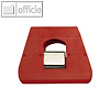 Laurel Briefklemmer SIGNAL 3, 90 x 70 mm, 23 mm Klemmweite, rot, 5 St?ck,1136-20