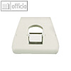 Briefklemmer SIGNAL 3, 90 x 70 mm, 23 mm Klemmweite, weiß, 5 Stück, 1136-10