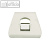 Briefklemmer SIGNAL 3, 90 x 70 mm, 23 mm Klemmweite, wei?, 5 St?ck, 1136-10