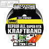 UHU Reparaturband / Kraftband "repair all", (L)10 m x (B)50 mm, silber, 48145