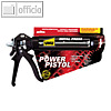 UHU Kartuschenpistole POWER PISTOL, Metall, schwarz, 48500