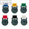Kunststoff-Foldback-Klammer BRUTUS, 19 mm, farbig sortiert, 100er Pack, 0710-95