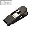 Laurel Briefklemmer MAXI PEG, Klemmweite: 18 mm, schwarz, 10 St?ck, 1166-11