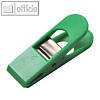 Laurel Briefklemmer MAXI PEG, Klemmweite: 18 mm, gr?n, 10 St?ck, 1166-60