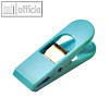 Laurel Briefklemmer MAXI PEG, Klemmweite: 18 mm, hellblau, 10 St?ck, 1166-80