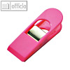 Laurel Briefklemmer MAXI PEG, Klemmweite: 18 mm, pink, 10 St?ck, 1166-40