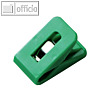 Laurel Briefklemme SIGNAL 1, 25 x 43 mm, 19 mm Klemmweite, gr?n, 100 St.,1110-60