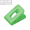 Briefklemme SIGNAL 1, 25 x 43 mm, 19 mm Klemmweite, hellgr?n, 100 St., 1110-17