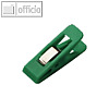 Laurel Briefklemmer TAIFUN, 15 x 50 mm, Klemmweite: 13 mm, gr?n, 12 St., 1909-60