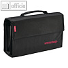 Stifteetui Wallet "senseBag" für 72 Stifte, 27 x 11 x 18 cm, Polyester, schwarz