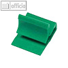 Kunststoff-Briefklemmer Zacko 1, 11 x 14 mm, bis 10 Blatt, gr?n, 120 St?ck