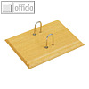 Wonday Sockel f?r Kalendarien, 200 x 150 x 30 mm, Holz, braun, FAB100041