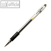 Gelschreiber G1-5 Grip - 0.3 mm, Strichfarbe: schwarz, dokumentenecht, transpare