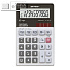 Sharp Taschenrechner EL-W211GGY, Glastop-, 70 x 117 x 8.2 mm, EL-W211GGY