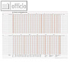 Personal-/Urlaubsplaner, 860 x 610 mm, 30 Personen, Karton 135g/qm, 7033700006