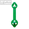 Laurel Briefkn?pfe JOTA, 36 x 8 mm, gr?n, 1.000 St?ck, 0271-60