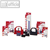 KORES Kassen-Farbband f?r EPSON ERC 30/34/38, Nylon, schwarz/rot, G655NYSR