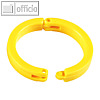 Laurel Ringbinder, POM, ? 23 mm, gelb, 20 St?ck, 0427-70