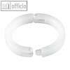 Laurel Ringbinder, POM, ? 23 mm, wei?, 20 St?ck, 0427-10