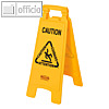 Warnschild "Caution Wet Floor", mehrsprachig, klappbar, gelb, FG611200YEL