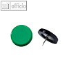 Laurel Rei?nagel, ? 14 mm, Stifth?he 6 mm, gr?n, 100 St?ck, 2770-60