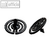 Laurel Steckklammer PIN-ZACK, ? 20 mm, schwarz, 1.000 St?ck, 3101-11