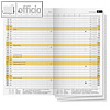 Ersatzeinlage Rido Mini D15 Leporello - 8.7 x 15.3 cm, 1 Monat/2 Seiten