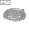 Deckel für Suppenbecher "To Go", PP, Ø 11 cm, transparent, 500 Stück, 85376