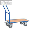 fetra Magazinwagen - 1.030 x 505 mm, Tragkraft: 400 kg, blau, 2100
