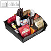 CEP Mehrzweckbeh?lter - 205x216x68 mm, 9 F?cher, schwarz, 1013000011