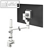 Dataflex Viewgo Monitorarm, f?r 1 Monitor, 2 Gelenke, Tischklemme, wei?, 48.120