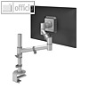 Dataflex Viewgo Monitorarm, f?r 1 Monitor, 2 Gelenke, Tischklemme, silber,48.122
