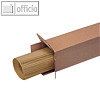Magnetoplan Pinnwandpapier - 1.100 x 1.400 mm, 60 g/qm, braun, 100 Blatt,1111557