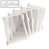Tarifold Drehzapfentafeln DIN A4, weiß, 10 Stück, 114002
