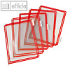 Tarifold Drehzapfentafeln DIN A4, rot, 10 Stück, 114003