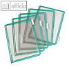 Tarifold Drehzapfentafeln DIN A4, grün, 10 Stück, 114005