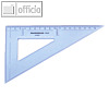 Rumold Zeichendreieck - Spitzwinkel / 60?, (L)20 cm, Kunststoff, 6220