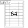 officio Universaletiketten, 48.5 x 16.9 mm, permanent, 6.400 St?ck, 5756