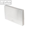 FolderSys Dokumentenbox A5, PP, Breite 27 mm, transparent, 30014-04